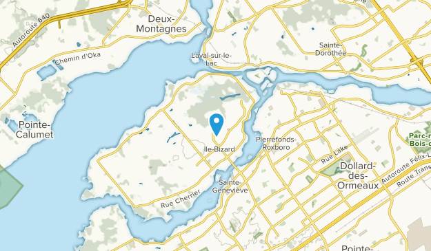 Riviera, Quebec Map