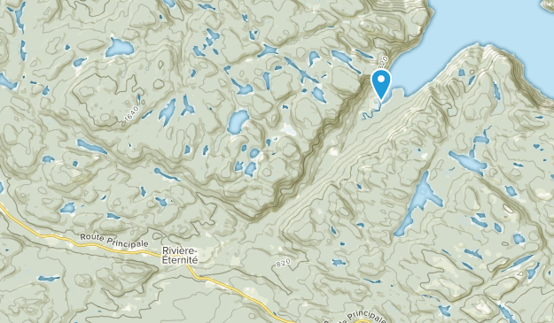Riviere-Eternite, Quebec Map
