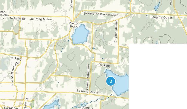 Roxton Pond, Québec Map
