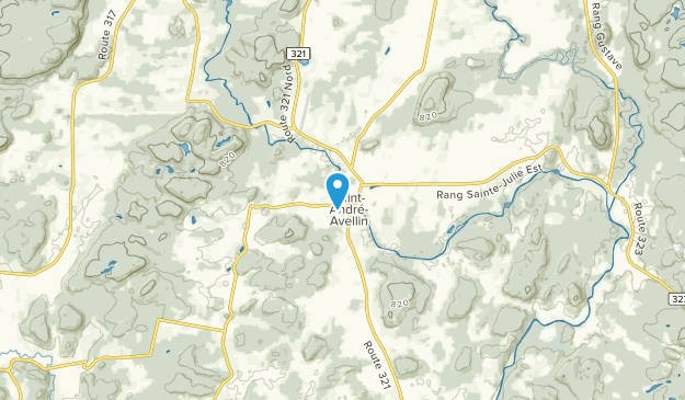 Saint-Andre-Avellin, Quebec Map