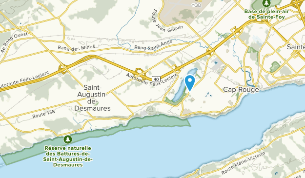 Saint-Augustin-de-Desmaures, Quebec Map