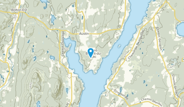 Saint-Benoit-Du-Lac, Quebec Map