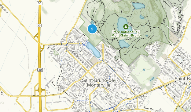 Saint-Bruno-de-Montarville, Quebec Map