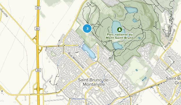 Saint-Bruno-de-Montarville, Québec Map