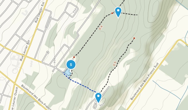 Saint-Christophe-d'Arthabaska, Quebec Map