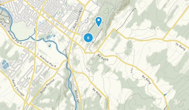 Saint-Christophe-d'Arthabaska, Québec Map