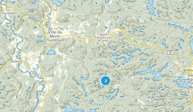 Saint-Faustin—Lac-Carré, Quebec Map