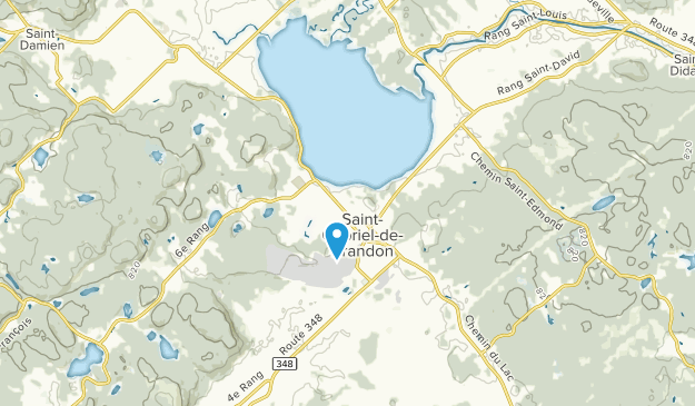 Saint-Gabriel-de-Brandon, Quebec Map