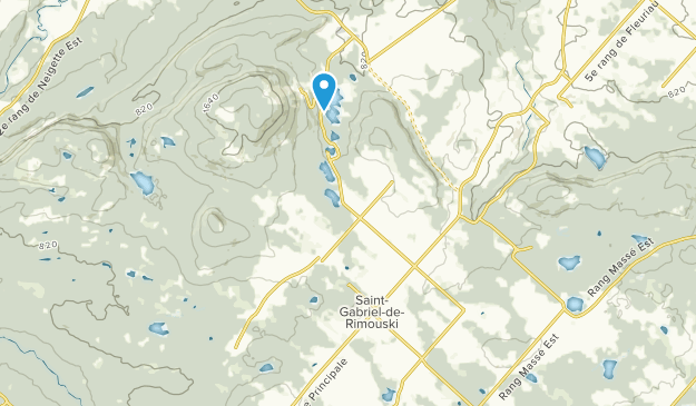 Saint-Gabriel-de-Rimouski, Québec Map