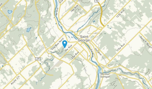 Saint-Georges, Quebec Map