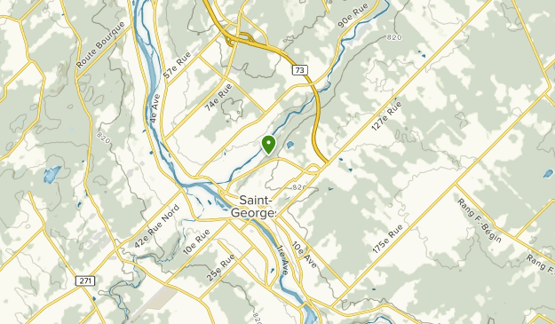 Saint-Georges, Quebec Map