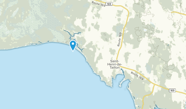 Saint-Henri-de-Taillon, Québec Map