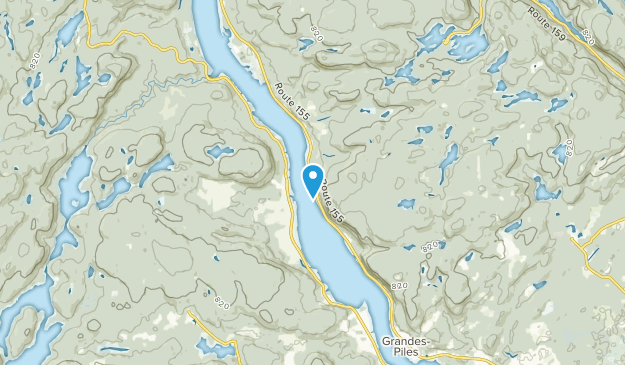 Saint-Jean-des-Piles, Quebec Map