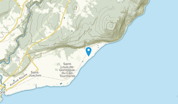 Saint-Joachim, Quebec Map
