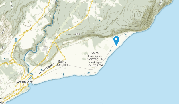 Saint-Joachim, Québec Map