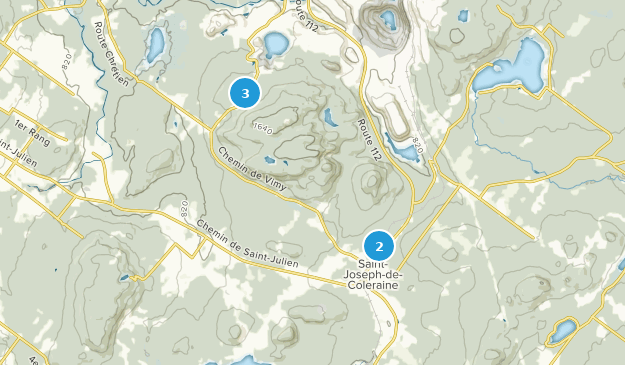 Saint-Joseph-de-Coleraine, Québec Map