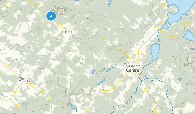 Saint-Joseph-De-Ham-Sud, Quebec Map