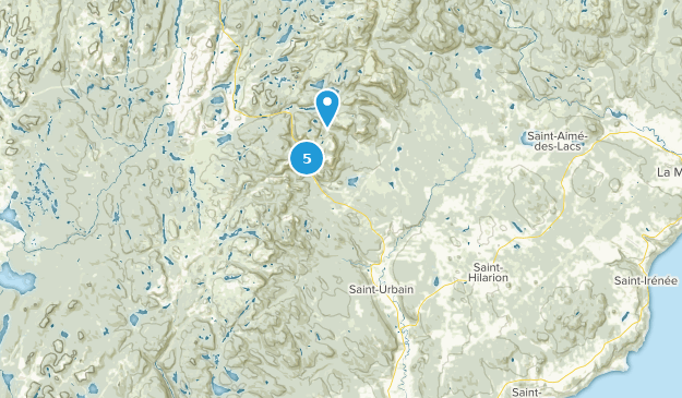 Saint-Urbain, Québec Map