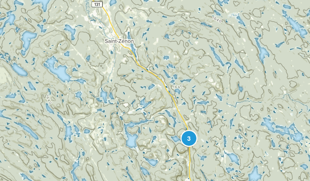 Saint-Zenon, Quebec Map