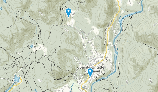 Sainte-Brigitte-de-Laval, Quebec Map