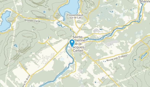 Sainte-Catherine-de-la-Jacques-Cartier, Quebec Map