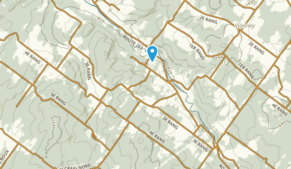 Sainte-Helene-de-Chester, Quebec Map