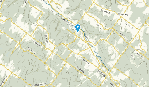 Sainte-Helene-de-Chester, Quebec Map
