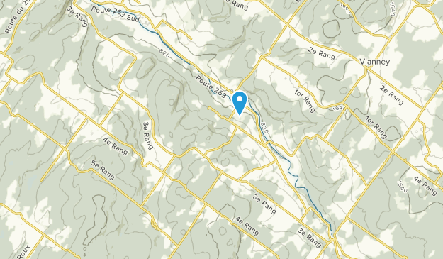 Sainte-Helene-de-Chester, Quebec Map