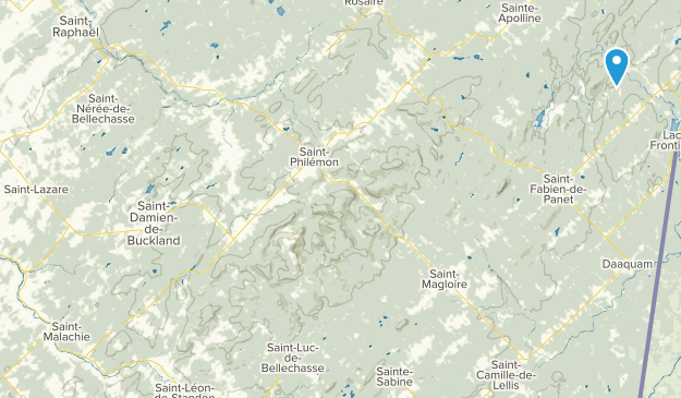 Sainte-Lucie-de-Beauregard, Quebec Map