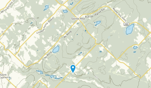 Sainte-Rita, Québec Map