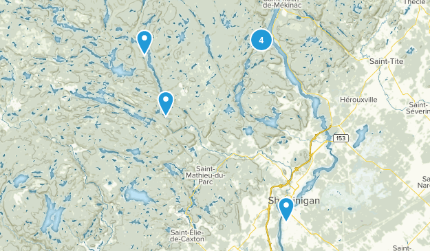 Shawinigan, Quebec Map