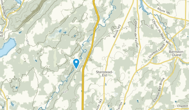Stanstead-Est, Québec Map