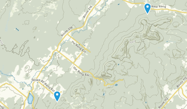 Stoke, Quebec Map