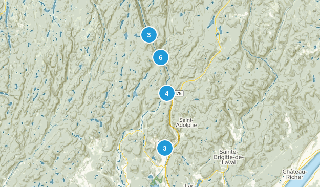Stoneham-et-Tewkesbury, Quebec Map