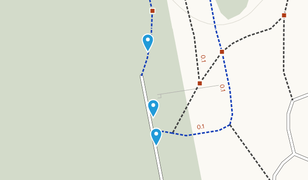 Timberlea Trail, Quebec Map