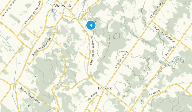 Tingwick, Québec Map