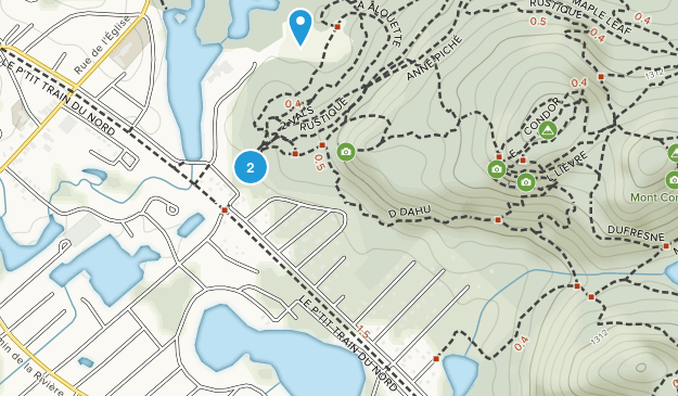 Val-David, Quebec Map