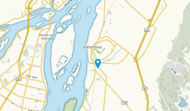Varennes, Québec Map