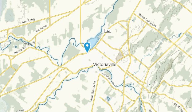 Victoriaville, Quebec Map