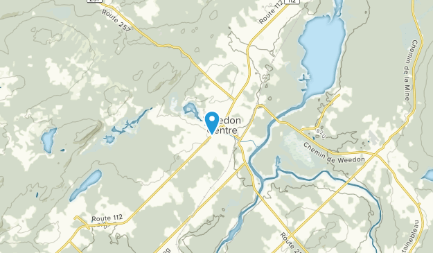 Weedon, Québec Map