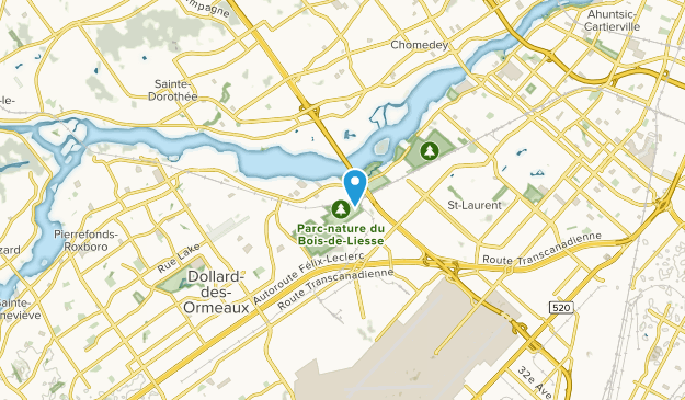 Westwood, Quebec Map