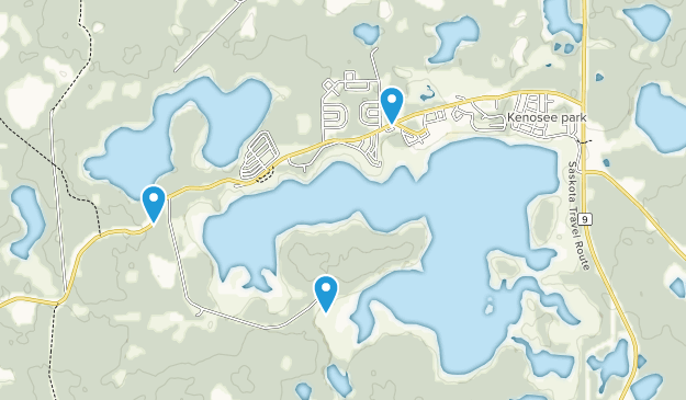 Kenosee Lake, Saskatchewan Map