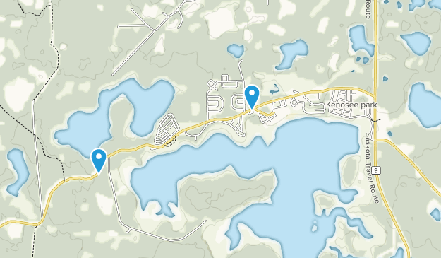 Kenosee Lake, Saskatchewan Map