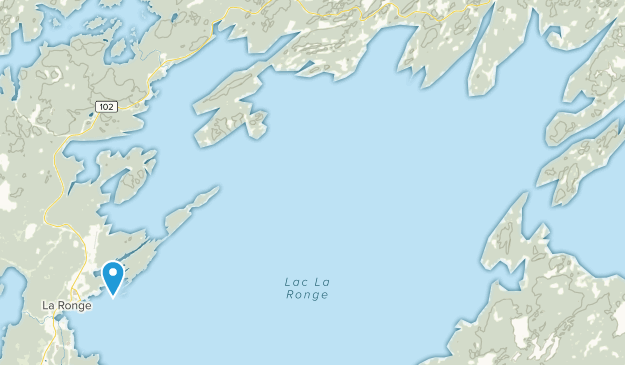 Lac La Ronge Provincial Park, Saskatchewan Map