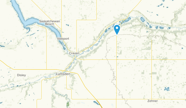 Lumsden, Saskatchewan Map