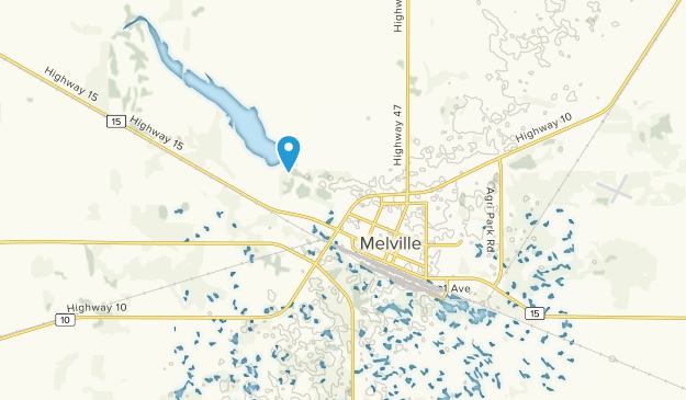 Melville, Saskatchewan Map