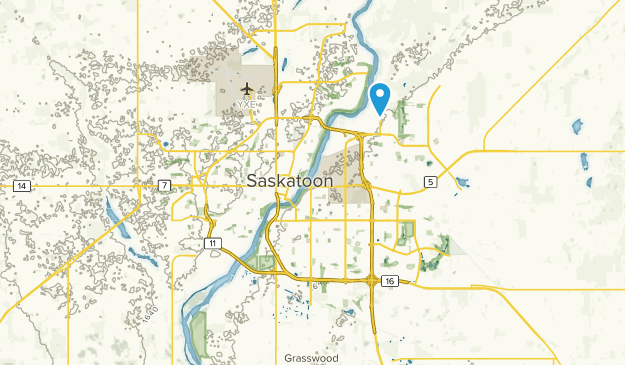 Saskatoon, Saskatchewan Map
