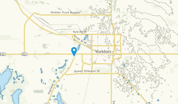 Yorkton, Saskatchewan Map