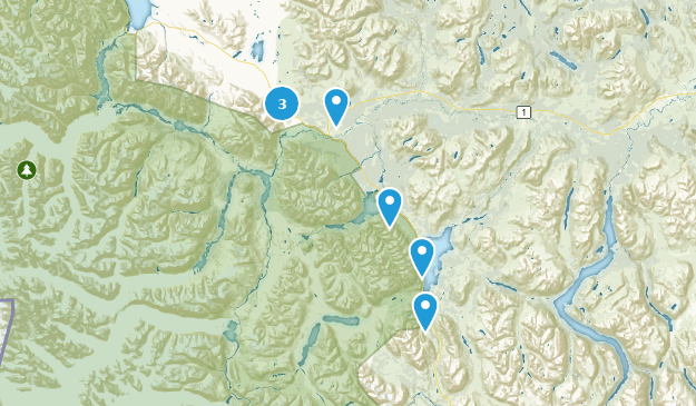 Haines Junction, Yukon Map