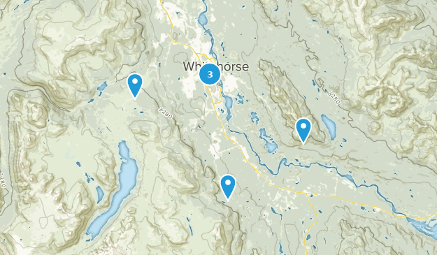 Whitehorse, Yukon Map